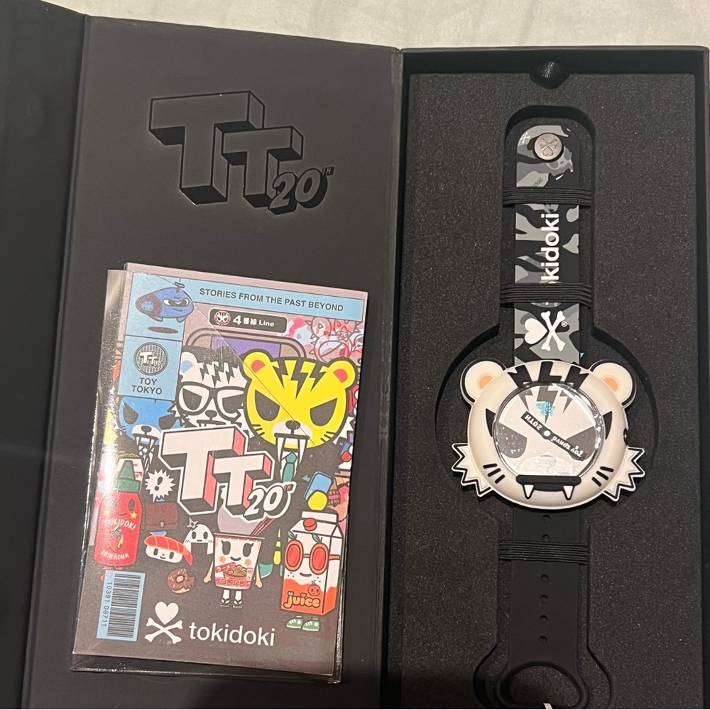 Tokidoki 20 Years of Toy Tokio Tiger Face Watch